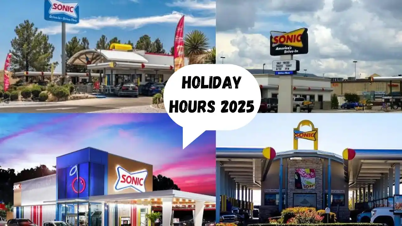 Sonic Holiday Hours