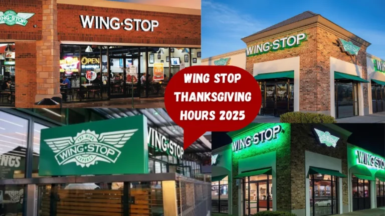 Wingstop Thanksgiving hours