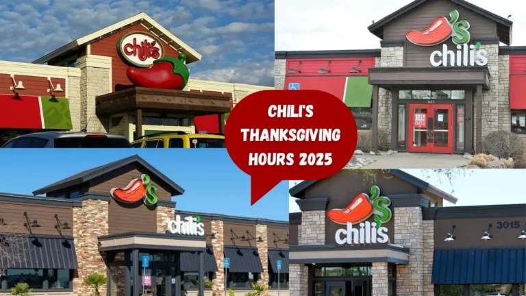 Chili’s Thanksgiving Hours