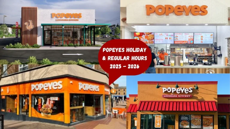 Popeyes Hours