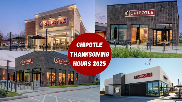 Chipotle Thanksgiving Hours