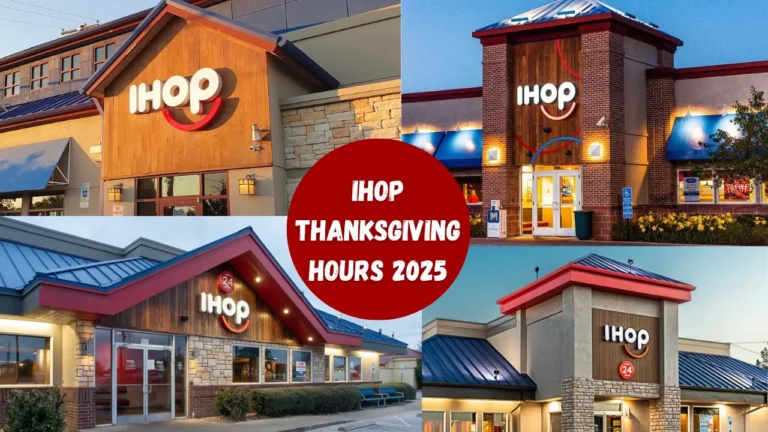 IHOP Thanksgiving Hours