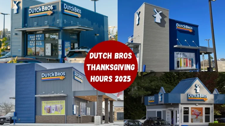 Is Dutch Bros open on Thanksgiving
