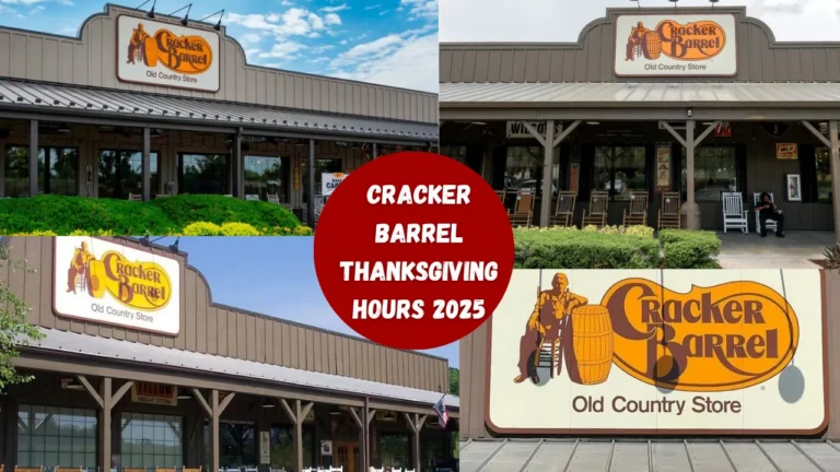 Is Cracker Barrel Open on Thanksgiving