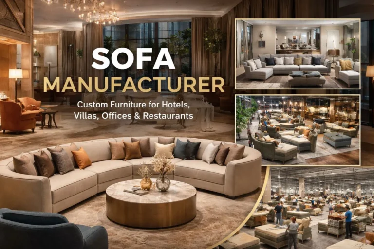 Custom Sofa Manufacturer SUNSGOODS for Hotels and Offices