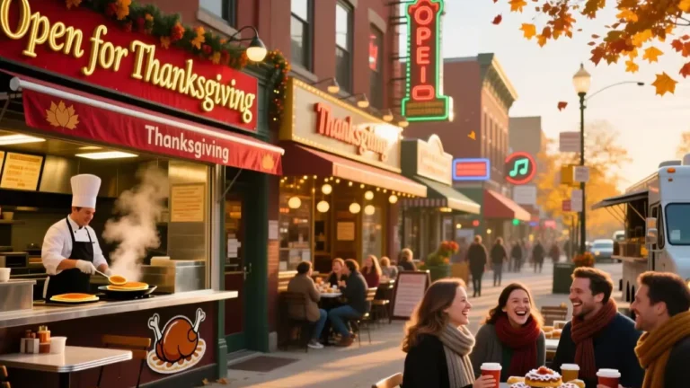 Fast Food Open on Thanksgiving