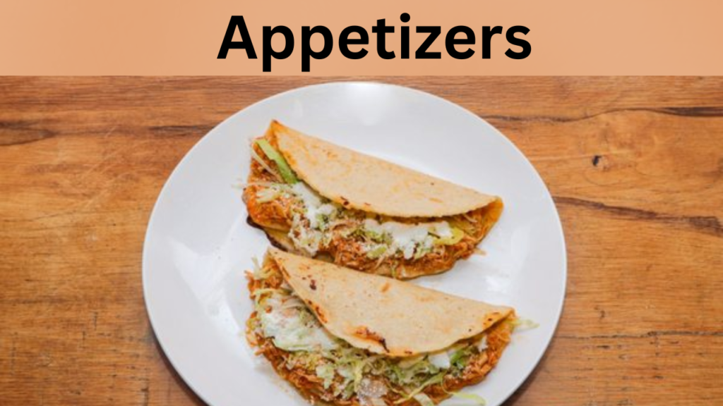 Appetizers