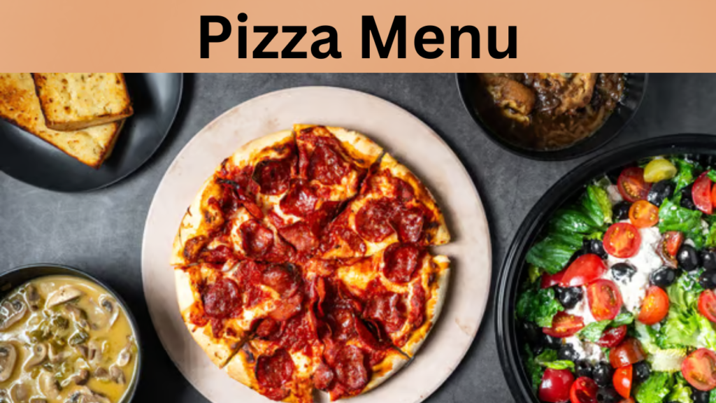 Pizza Menu