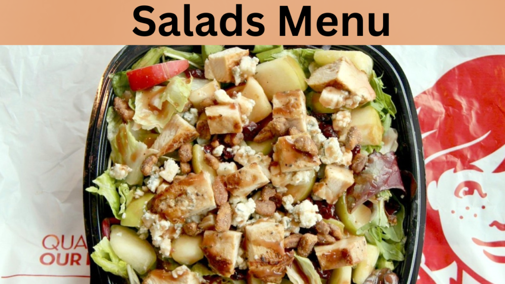 Salads Menu