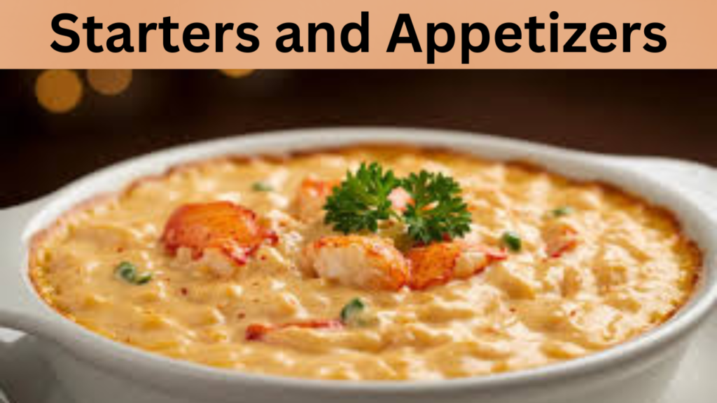 Starters and Appetizers