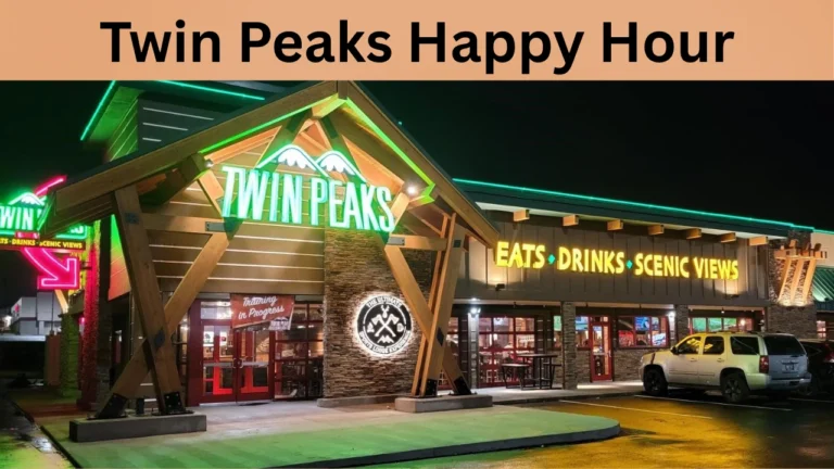 Twin Peaks Happy Hour