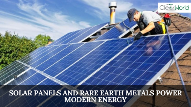 Solar Panels and Rare Earth Metals Power Modern Energy