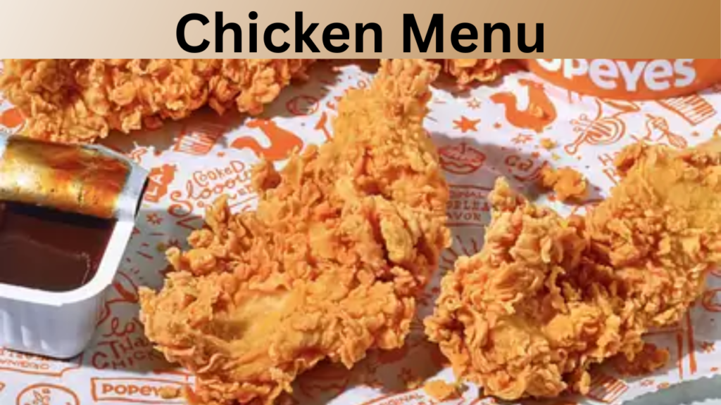 Chicken Menu