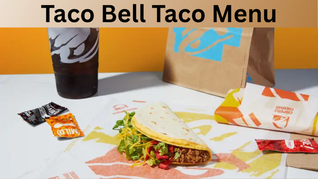 Taco Bell Taco Menu