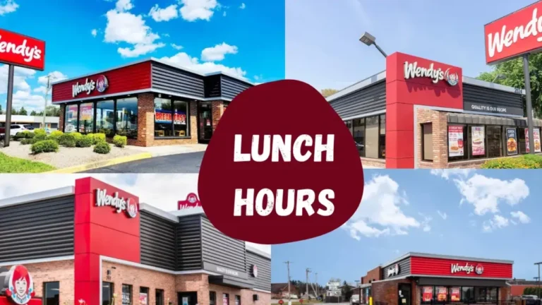 When Does Wendy's Start Serving Lunch