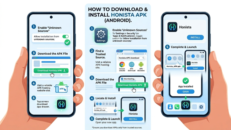 Honista APK, APK download, Android apps, app installation, mobile applications