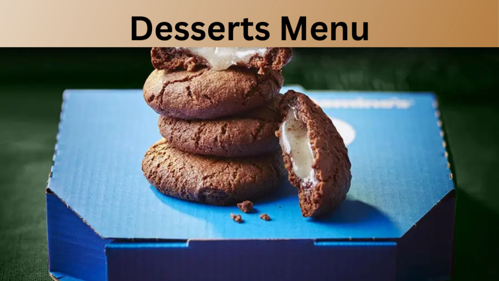 Desserts Menu